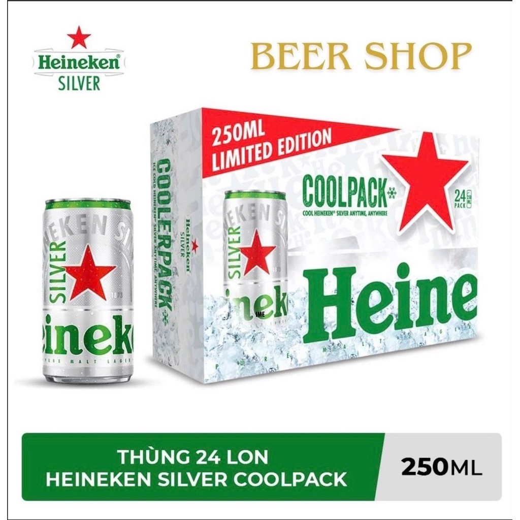 Bia heineken 250ml - Giá Tốt, Sale Tháng 10, Freeship 0Đ | Shopee Việt Nam