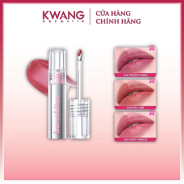 Son tint bóng Barenbliss Peach Makes Perfect Lip Tint lâu trôi không lem dính bền màu 3g