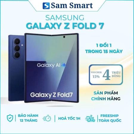 [Hàng Cũ VN Fullbox] Samsung Galaxy Z Fold7 - Như Mới Chính Hãng VN Bảo Hành 6 Tháng