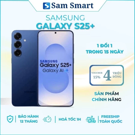 [Hàng Cũ Việt Nam] Điện Thoại Samsung S25 Plus 12/256GB Chính Hãng VN - Bảo Hành 6 Tháng Toàn Quốc