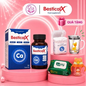 Canxi Bestical X -hỗ trợ phát triển chiều cao cho bé từ 8 tuổi , bổ sung canxi cho người lớn và mẹ bầu