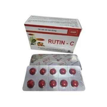 Rutin -C Bổ sung vitamin C, Rutin C cho cơ thể , tăng đề kháng , tăng cường bền thành mạch hộp 100v