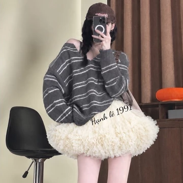 chân váy ngắn tutu siêu bồng xòe