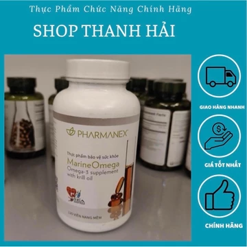 Omega nuskin - Dầu nhuyễn thể Omega3 hộp 120 viên bổ sung omega3 hỗ trợ tim mạch tem tiếng việt