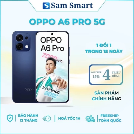 [Máy cũ] Điện Thoại Oppo A6 Pro 8/256GB - Chính Hãng Việt Nam Bảo Hành 6 Tháng