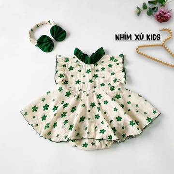 Girls' Blue Newborn Dress KIDS