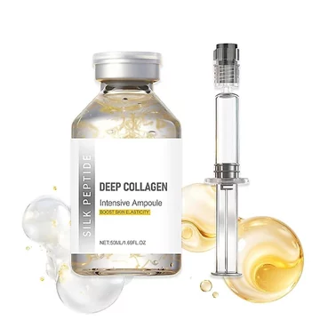 Serum Tinh chất làm săn chắc mạnh mẽ-Deep Collagen Serum Tinh chất làm săn chắc mạnh mẽ, được sử dụng để làm săn chắc da mặt, Tinh chất chống lão hóa Hàn Quốc, được thiết kế dành cho nữ, 1.7oz / 50ml 