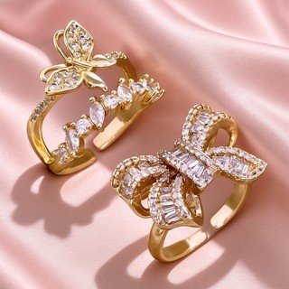 Women's Gold-Plated Ring by Saigon Sparkle