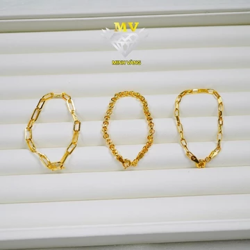Lắc Tay Bé P61 [3 Mẫu] - (Dài 12cm - 14cm) - (Dài 12cm - 14cm) | V610 • Minh Vàng