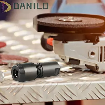 Máy mài góc DANILO Bộ chuyển đổi sửa đổi, sang máy mài thẳng Máy mài góc bằng thép Carbon cao Bộ chuyển đổi sửa đổi, Máy mài ren 3 / 6mm Đen M10 Máy mài góc loại 100