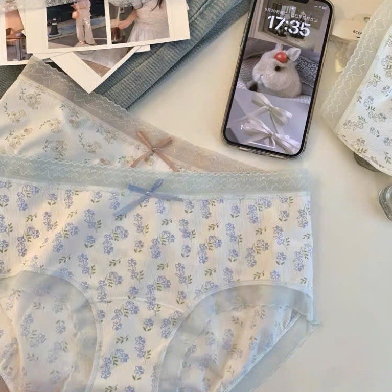 (SIÊU MỀM MÁT) Quần lót làm mát chất siu đẹp hoạ tiết dễ thương QL333