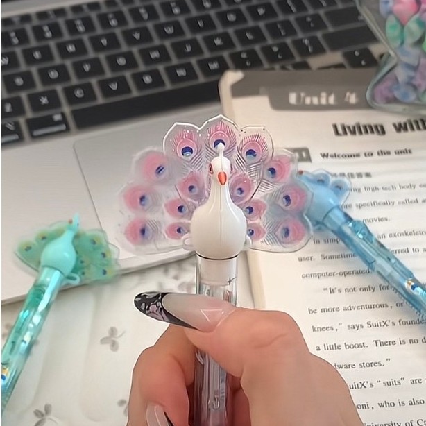 Bút Chuồn Chuồn,Bút Con Công Nhỏ Xinh Vô Tri -Tinaflower.2021 | BigBuy360 - bigbuy360.vn