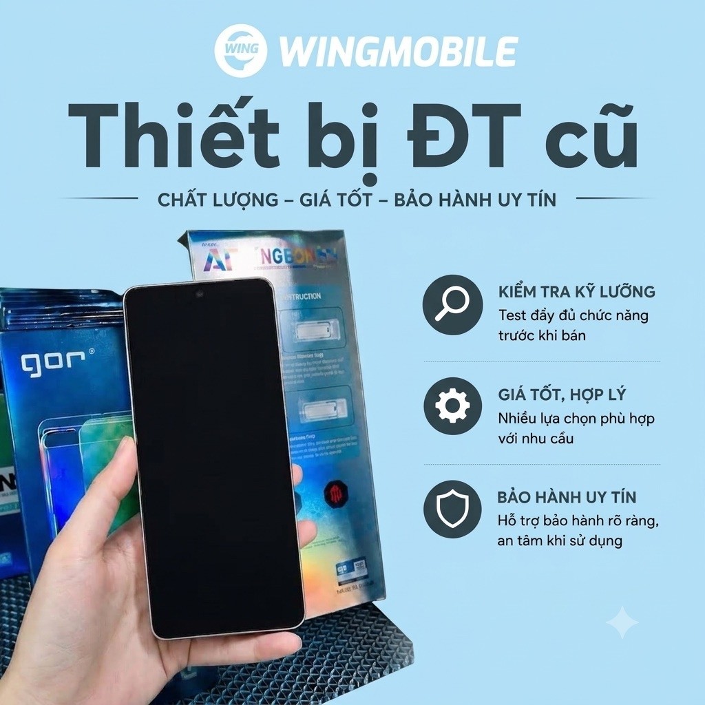 Điện thoại QSD bảo hành 1 đổi 1 - Wingmobile | BigBuy360 - bigbuy360.vn