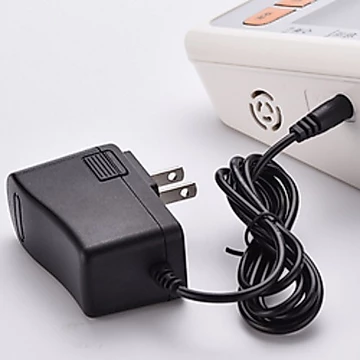 Bộ đổi nguồn cắm điện dùng trực tiếp không cần pin cho máy đo huyết áp Sinocare, Sinoheart, Microlife...6V 1A