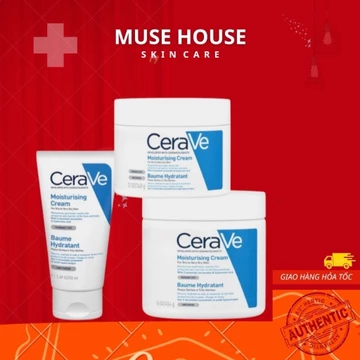 Kem Dưỡng Ẩm CERAVE Dành Cho Da Khô Cerave Moisturizing Cream 50ml 340g 454g - Muse House