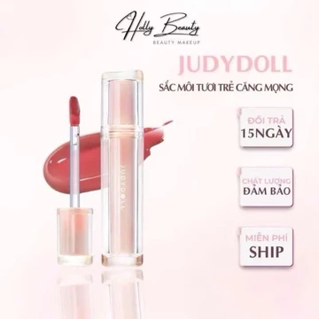 Son Tint JUDYDOLL Ice Tea Mirror,Son Bóng Tint JUDYDOLL Mật Ong Thạch Thuỷ Tinh Dưởng Ẩm Lâu Trôi