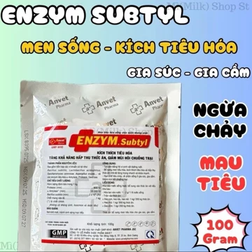 Men tiêu hóa enzym subtyl cho gia súc gia cầm gói 100gram