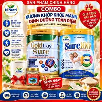SỮA XƯƠNG KHỚP GOLDLAY CHO NGƯỜI CAO TUỔI LON 900G - GIÀU CANXI , HỖ TRỢ XƯƠNG KHỚP VÀ TIỂU ĐƯỜNG