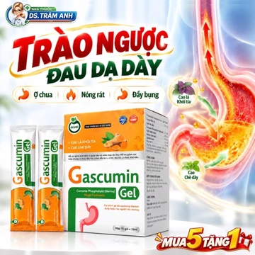 Gel Dạ Dày Nano Curcumin – Hỗ Trợ Giảm Đau Dạ Dày, Trào Ngược Dạ Dày, Viêm Loét Dạ Dày Tá Tràng