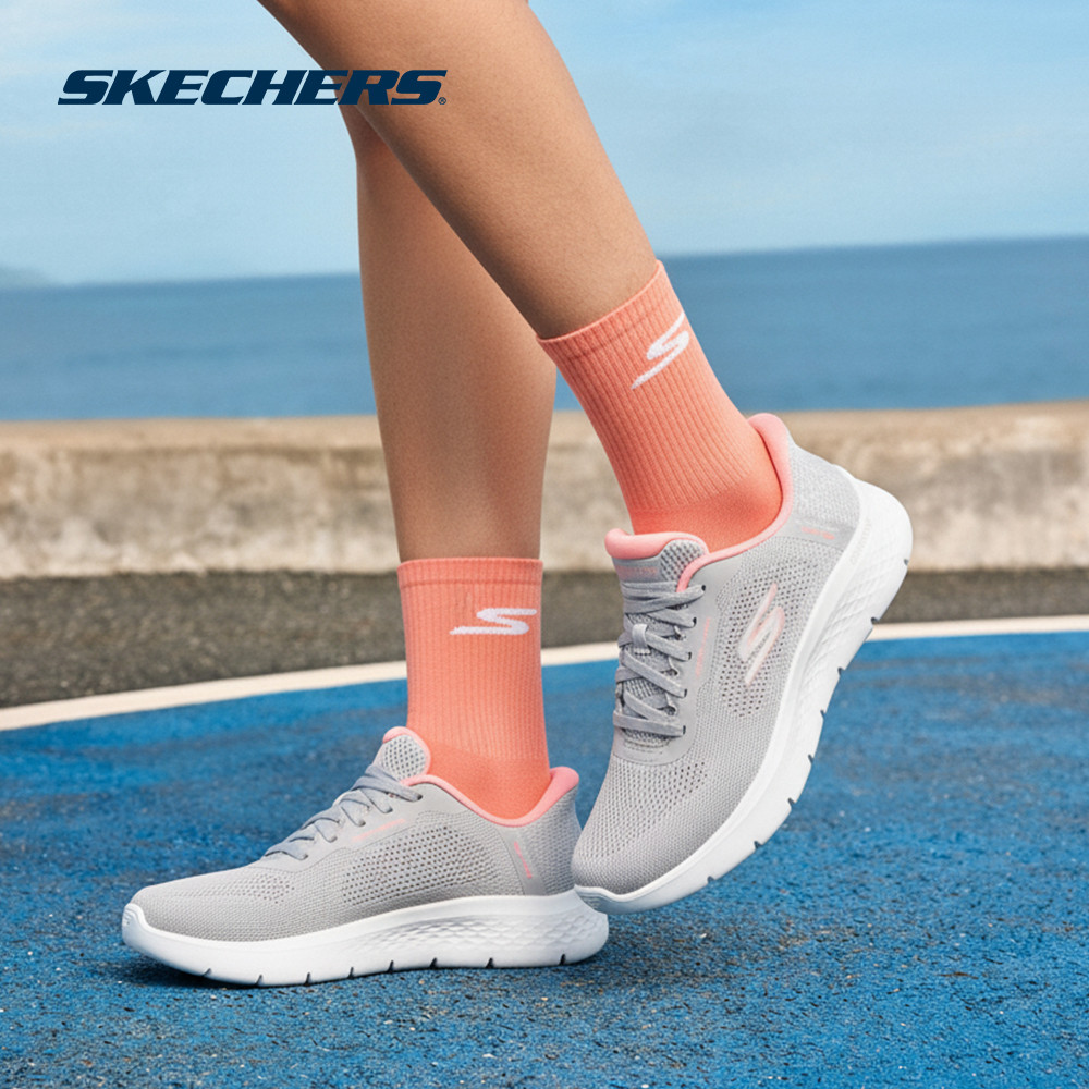 [ĐỘC QUYỀN ONLINE] Giày Thể Thao Nữ Skechers Slip-Ins GOwalk Flex Safiya Đi Bộ - 125503-TPPK Memory Foam