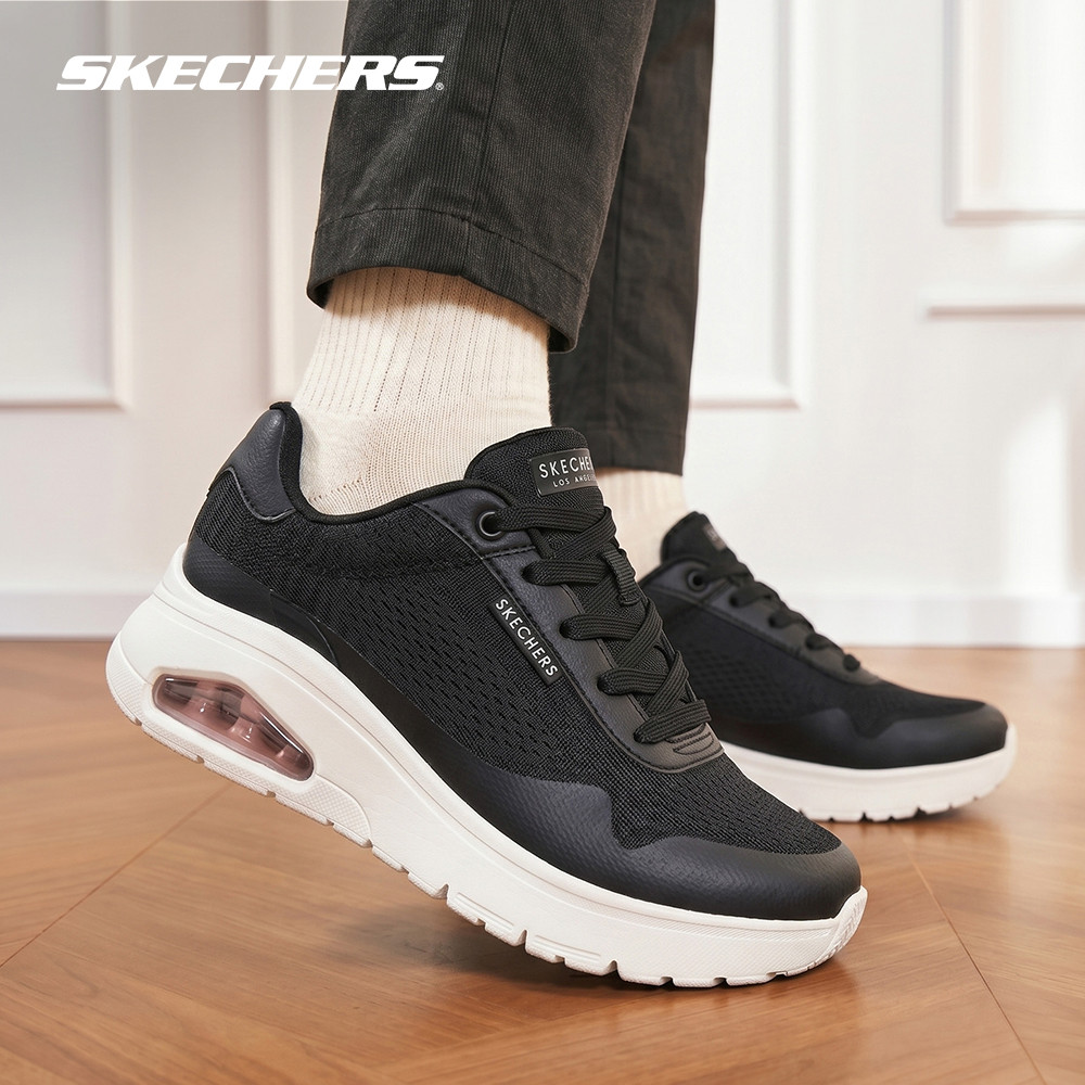 [ĐỘC QUYỀN ONLINE] Giày Thể Thao Nữ Skechers Street UNO Flex Spring On Air-177794-BLK Memory Foam
