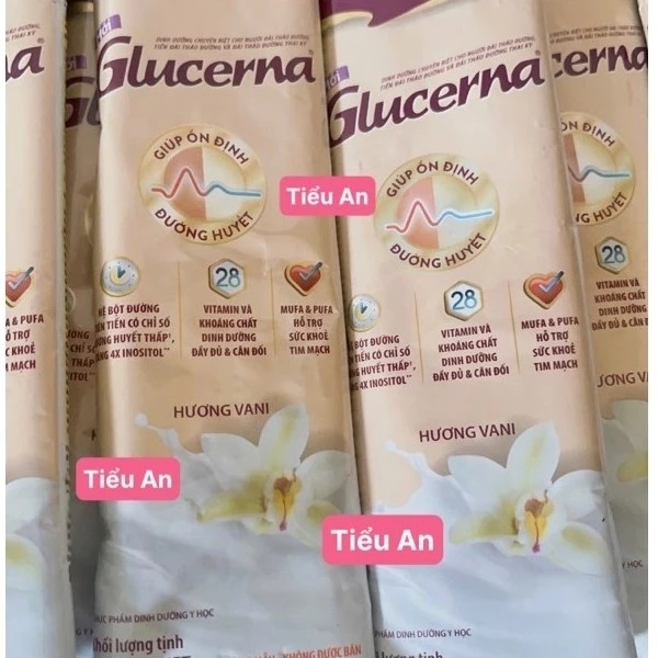 Sữa bột Glucerna gói dành cho người tiểu đường, tiền tiểu đường