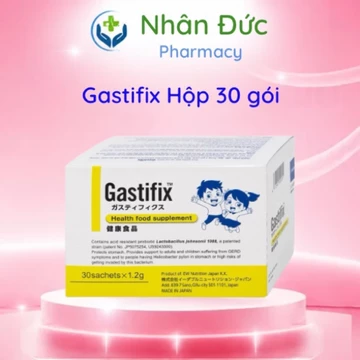 Gastifix Men Vi Sinh Của Nhật Bản Hỗ Trợ Giảm Acid Dạ Dày, Trào Ngược Dạ Dày Thực Quản Hộp 30 Gói