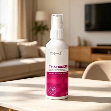 [SHOP 3K MARTS II]<Trọng lượng 100ml>Nước Rửa Tay Khô Sát Khuẩn THA Handrub An Toàn, Hương Thơm Mát, Dưỡng Ẩm Da Tay