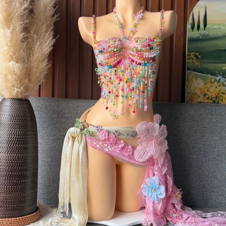 Sét đồ Nàng tiên hoa lá - Shop đồ mùa hạ, đồ đi lễ hội , đồ đi chơi, đi sự kiện …