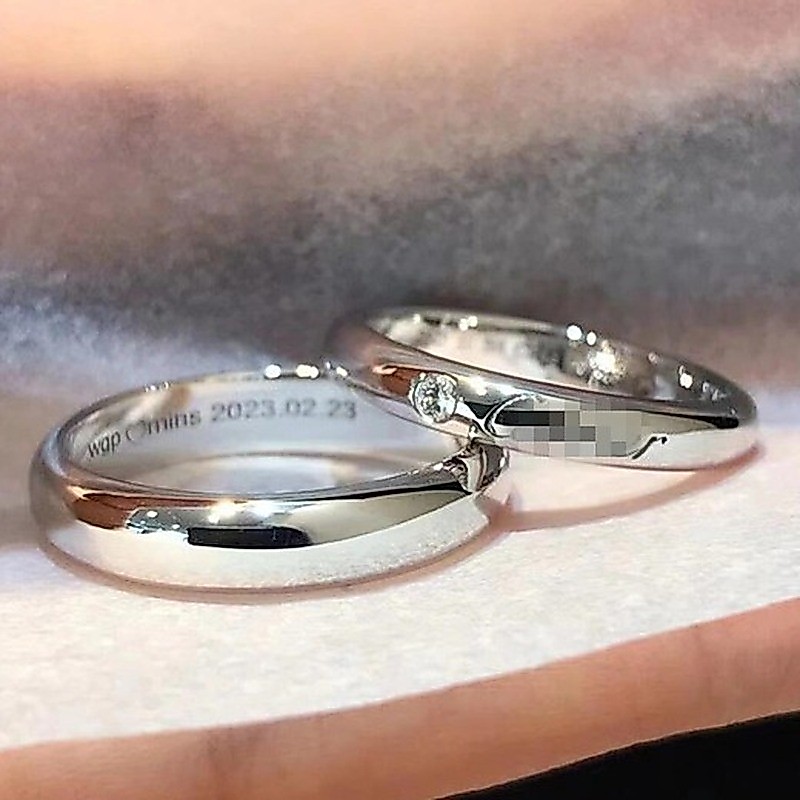 Gold-Plated Couple Rings by zgklk3.vn