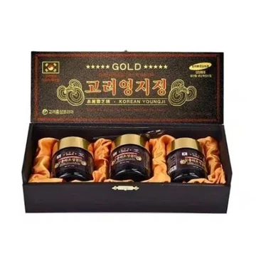 Cao Linh Chi YoungJi Hàn Quốc Hộp Đen 3 Lọ x 120Gr, Tăng Cường Hệ Miễn Dịch Và Ổn Định Huyết Áp
