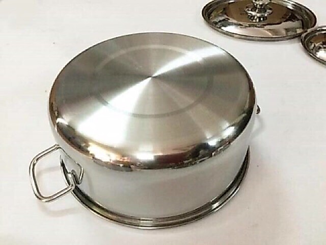 BỘ 3 NỒI INOX 1 ĐÁY - QUÀ TẶNG TỪ SHARP | BigBuy360 - bigbuy360.vn
