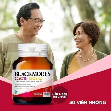 (Tem Phụ) Viên Uống Blackmores CoQ10 150mg (30 Viên), Hỗ trợ Sức Khỏe Tim Mạch, Năng Lượng, Chống Oxy Hóa 30 Viên