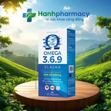 DẦU CÁ OMEGA + VITAMIN E + COENZYME Q10 (Hộp 60 viên)