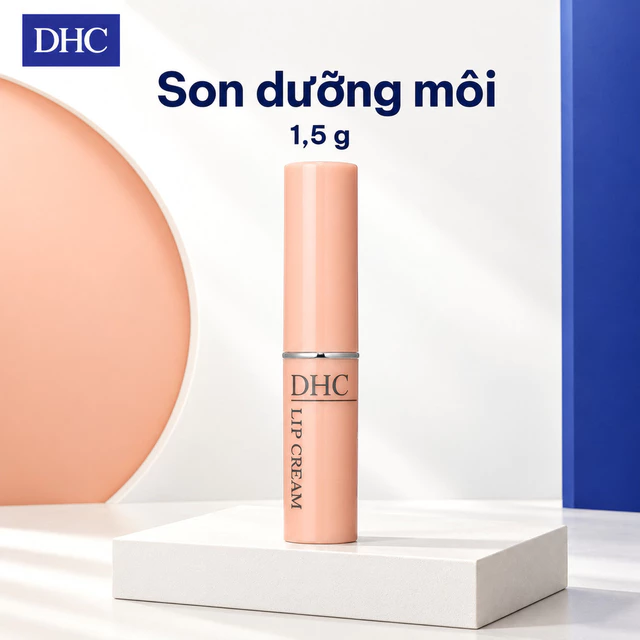 Son Dưỡng Môi DHC Lip Cream 1,5g - Giúp Dưỡng Ẩm, Làm Mềm Môi - Mỹ Phẩm DHC