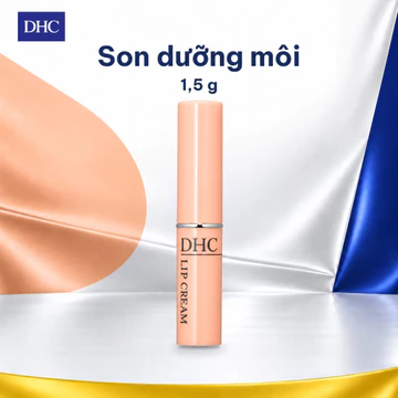 Son Dưỡng Môi Không Màu DHC Lip Cream 1,5g - Dưỡng Ẩm Cho Môi Khô, Mỹ Phẩm Nhật Bản