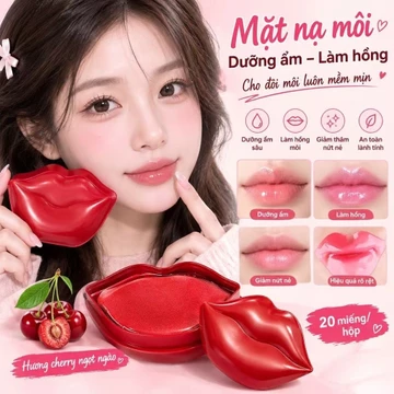 Mặt nạ môi MASK MÔI chứa Hyaluronic Acid dưỡng ẩm làm sáng môi chăm sóc môi giảm thâm môi