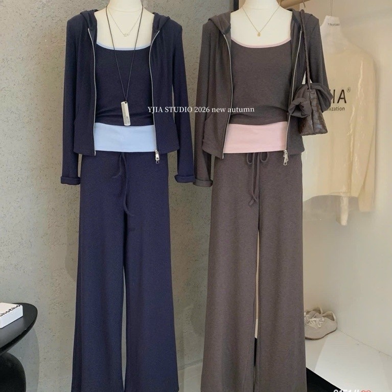 Y JIA💙8151# : Sét áo nỉ 3 chi tiết