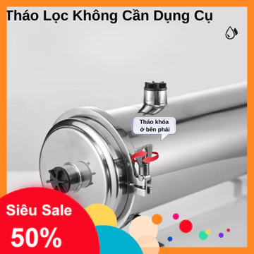 NHẮN SHOP ĐẶT NHANH ✔️ Máy lọc nước UF Lõi Lọc PVDF, lọc nước đầu nguồn, lọc nước sinh hoạt, nước máy, công suất 2000L,