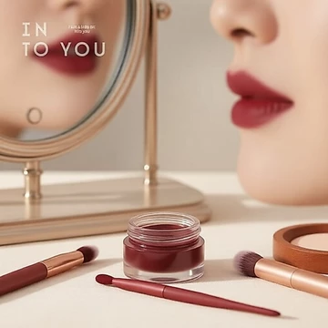 INTO YOU Son Lì Dạng Kem - Sắc tố cao, kết cấu mousse nhẹ, lâu trôi