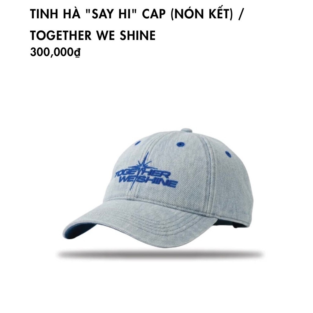 NÓN KẾT TINH HÀ SAY HI
