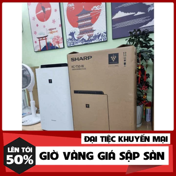 IB SHOP✔️ ✔️ Máy lọc không khí JINHOME Sharp KCT50W sử dụng cho phòng có diện tích 38m2 lọc khí bù ẩm nội địa nhật mới 2