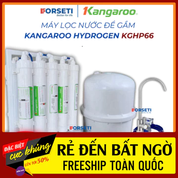 ✔️lB ĐẶT ĐƠN ✔️ Máy Lọc Nước Để Gầm Kangaroo Hydrogen KGHP66, 9 Cấp Lọc Hydrogen Công Suất 18Lit/h Bảo Hành 24 Tháng ✔️