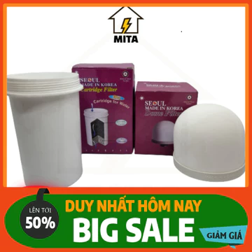 NHẮN SHOP ĐẶT NHANH ✔️ Bộ than lọc nước và đá khoáng gốm lọc ( nấm lọc ) seoul bình úp cây nước nóng lạnh kangaroo , bìn