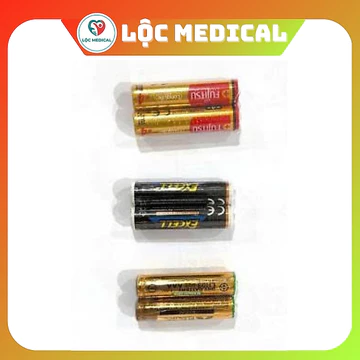 Combo 4 viên pin AAA dùng trong máy đo huyết áp , máy đo đường huyết ( giao ngẫu nhiên )