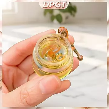 [DPGT] Cappuvini Dưỡng Ẩm Mật Ong Lip Oil Hydrating Overnight Honey Lip Balm Gloss Shiny Plump Giảm nếp nhăn môi Mặt nạ môi khi ngủ Chăm sóc môi