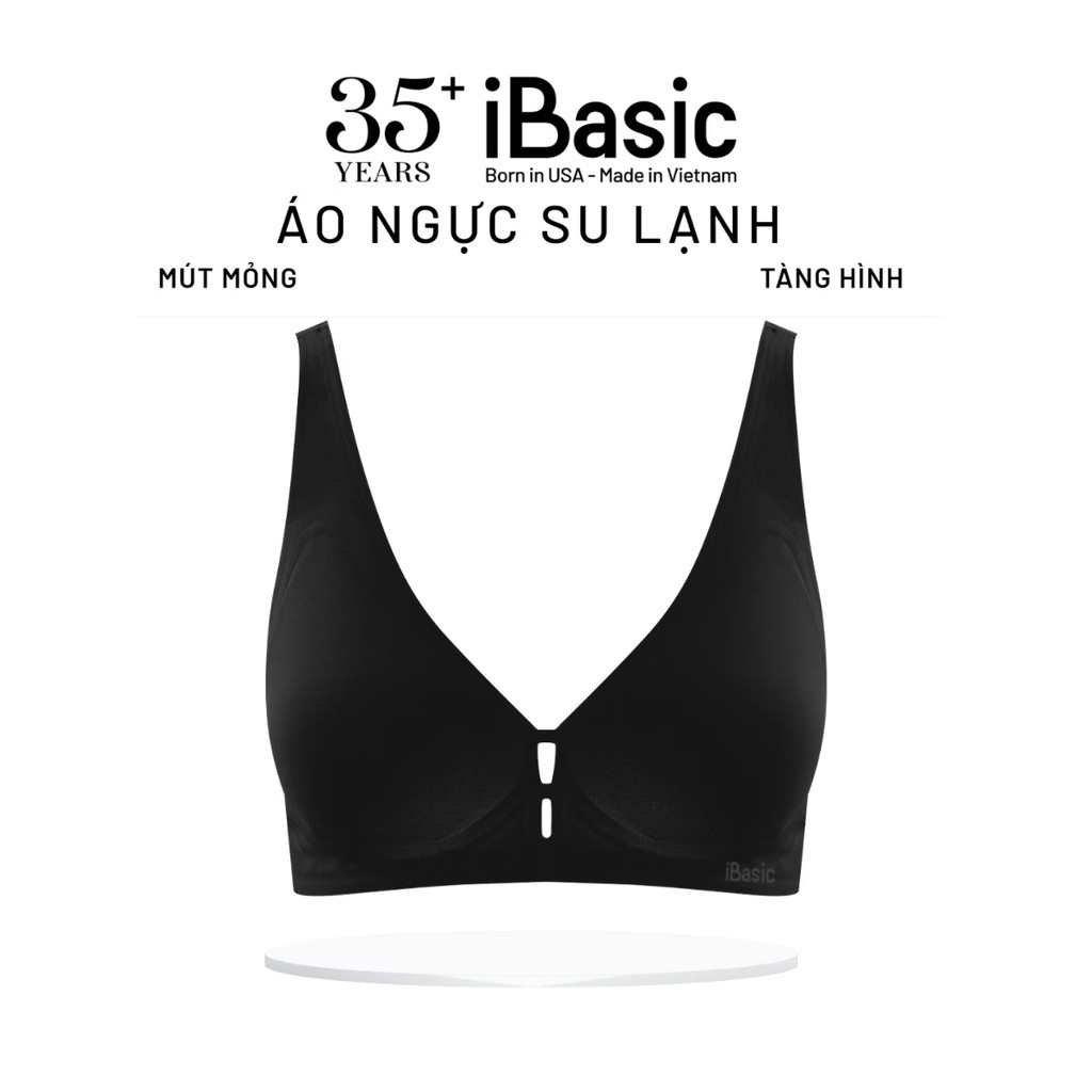 Áo ngực su không đường may iBasic mút mỏng Bralette không lộ viền BRAW115