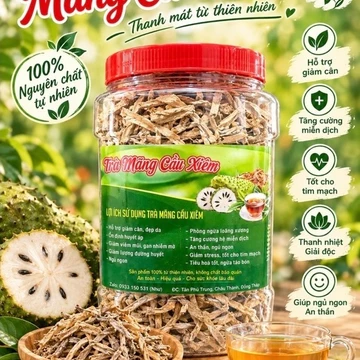 Hộp(500g đã trừ hộp) Trà mãng cầu xiêm (gai) hỗ trợ giảm cân ổn định huyết áp cao