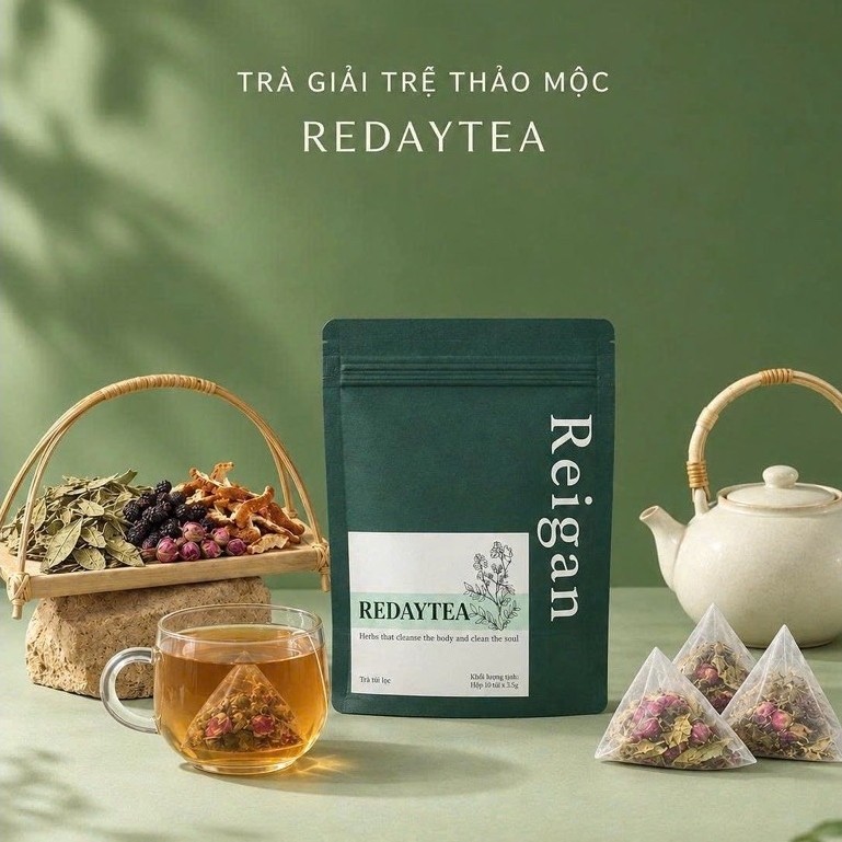 Trà túi lọc REDAYTEA Reigan Trà thảo mộc gói lọc