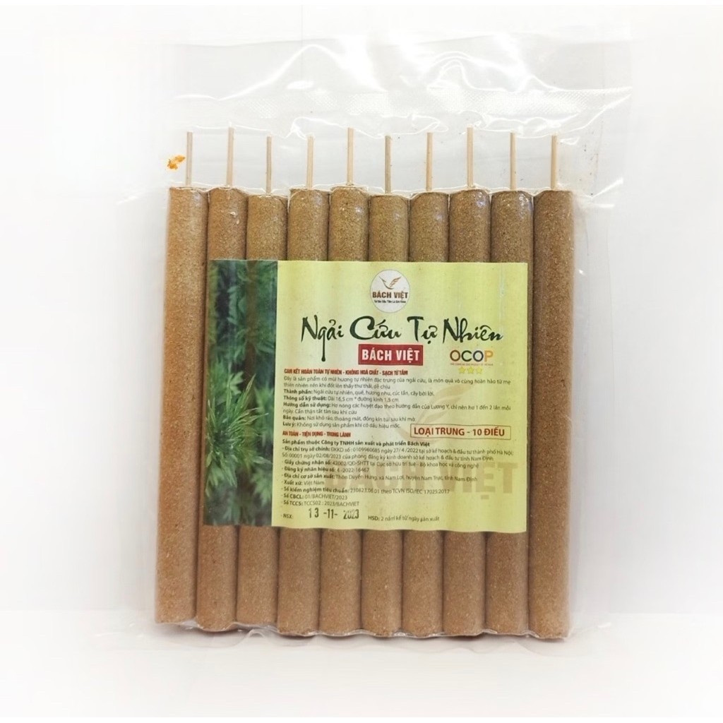 Nhang ngải cứu diện chẩn thảo dược tự nhiên 100% | VIKO